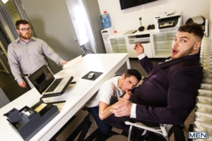 Best free gay porn at office