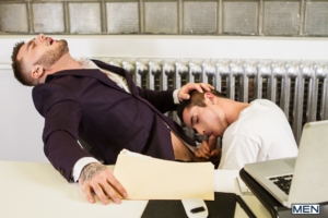 Best free gay porn at office
