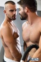 Gay anal throat fucking muscle men