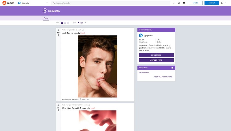 gay porn reddit pages