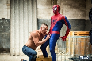 Spider-Man gay big dick porn xxx men