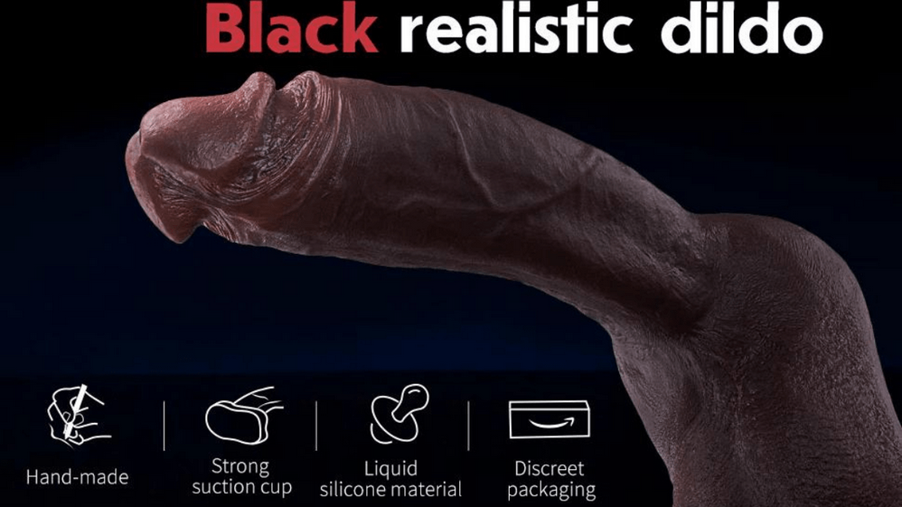 big black realistic dildo